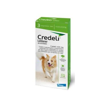 Imagem de Credeli 450mg Antipulgas Cães 11 a 22kg 3 Comprimidos - Elanco