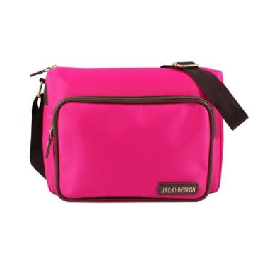 Imagem de Bolsa Transversal Lisa Essencial I Jacki Design Pink