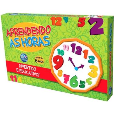 Imagem de Jogo Aprendendo As Horas - Pais E Filhos - Pais & Filhos