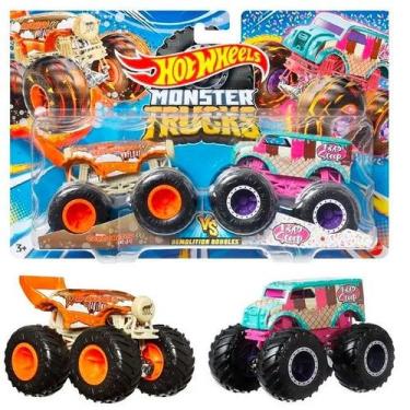 Imagem de Carrinho HOT Wheels Monster TRUCK Carbonator X I BAD Scoop Mattel FYJ6