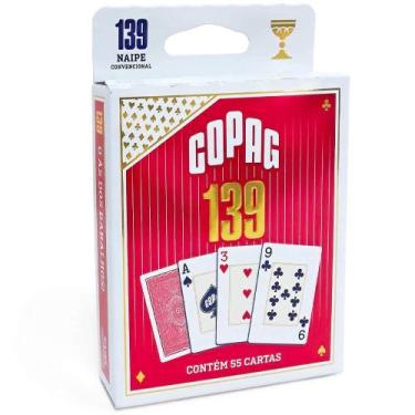 Imagem de Baralho 139 cartucho copag, Vermelho, UN