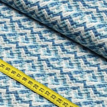 Imagem de Tecido Estampado Para Patchwork - Clube Mais Criativo : Tricot Checron