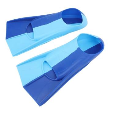 Imagem de 2pcs Swim Fins, Silicone Anti Slip Mergulho Flippers Natação Training Fins Nadar Flippers para Mergulho Breaststroke (S)