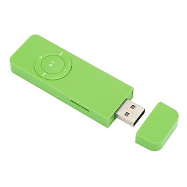 Imagem de Leitor de MP3 Compacto, Bateria de Longa Duração, até 64 GB, Mini Leitor de Música para Estudantes Em Corrida, Cenário aplicável: Viagens Em Corrida (Verde)
