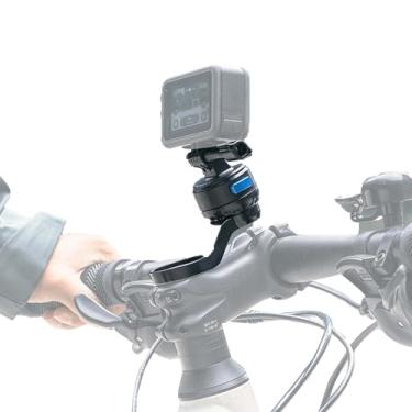Imagem de Fujing Suporte magnético para guidão de mountain bike de liberação rápida para Gopro Hero 13/12/11/10/9/8/7/6/5 preto, DJI Osmo Action 3/2, Insta 360 ONE R/AKASO/Crosstour e a maioria