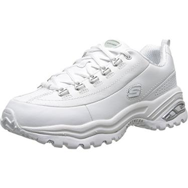 Imagem de Skechers Sport Women's Premium Sneaker,White,8.5 W US