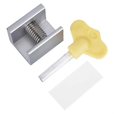 Imagem de Fechadura de Janela Deslizante, Fechaduras de Janela 10 Conjuntos de Fechadura de Segurança de Janela Deslizante Fechadura de Segurança de Janela Liga de Alumínio Slide Segurança