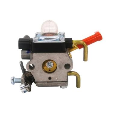 Imagem de GHOUYL Peças de aparador de cerca viva HS86 carburador para STL HS81 HS86 para ZAMA TYPE C1Q-S225 OEM 42371200601 42371200611 42371200606 (prata)