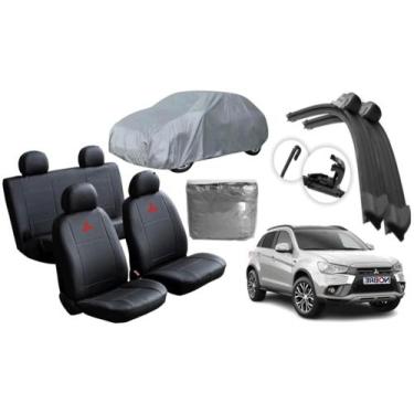 Imagem de Kit Capa Automotiva Completa ASX 2018 a 2021 + Capa de Cobertura e Lim