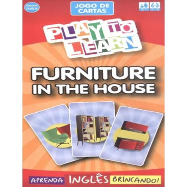 Imagem de Play To Learn Jogo De Cartas Furniture In The House