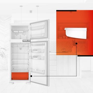 Imagem de Puxador da Gaveta de Legumes para Geladeira Brastemp - W10287547