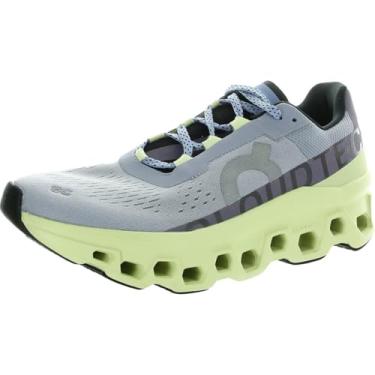 Imagem de On Cloudmonster Tênis feminino, Nimbus/feno, 40