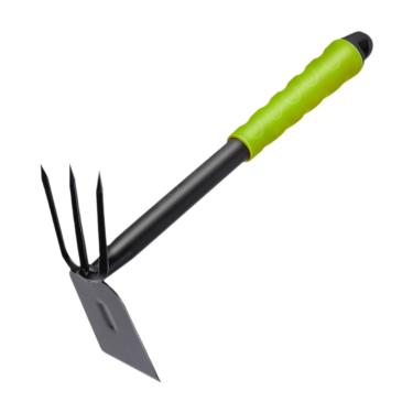 Imagem de Dualoai Enxada e cultivador 3 garra hand tool jardim anchone para plantar jardinagem jardinagem