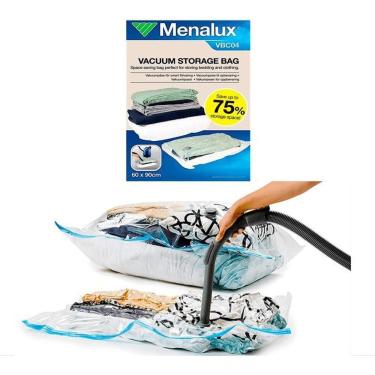 Imagem de Saco Vácuo Para Roupas 60X90Cm Electrolux   Usa Aspirador  