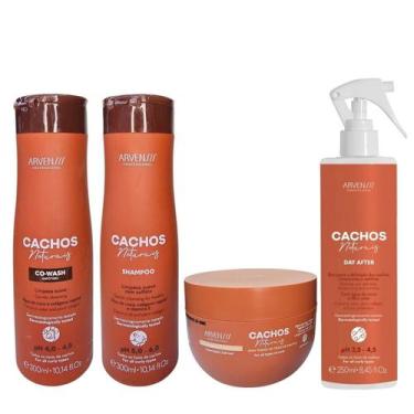 Imagem de Kit Arvensis Professional Cachos Naturais - Shampoo 300ml + Co-Wash 30