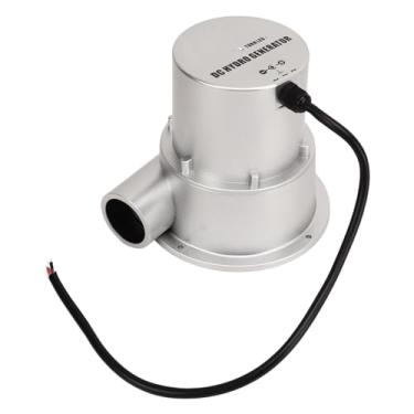 Imagem de Gerador hidrelétrico de turbina de água Motor de ímã permanente sem escova de alta eficiência de alta eficiência hidreladora hidrelétrica para riachos e material de 4m de altura (SJ18A)