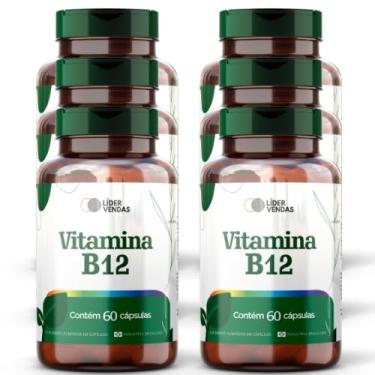 Imagem de Vitamina B12-500mg com 60 cápulas - 6 potes