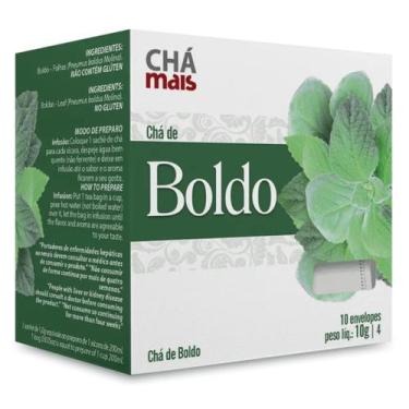 Imagem de Clinicmais Chá Boldo 10 Sachês 10g - Chá Mais
