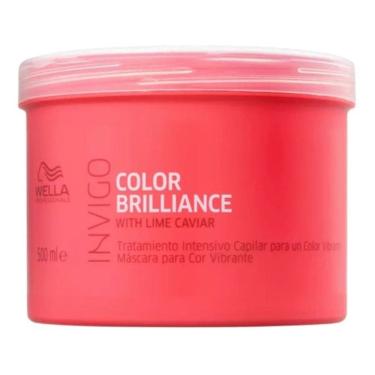 Imagem de Creme De Massagem Capilar Color Brilliance Wella Invigo 500g