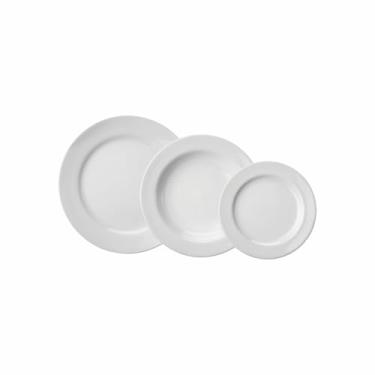 Imagem de Serviço de Baixela 12 Peças em Porcelana, Modelo Itamaraty, Redondo, Porcelana Schmidt