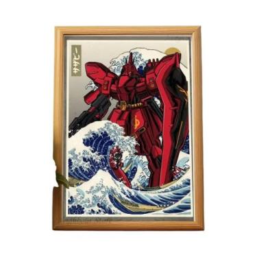 Imagem de Kawaii Japonês Estilo Showa Gundam Poster Adesivos Hd Arte Murais De P