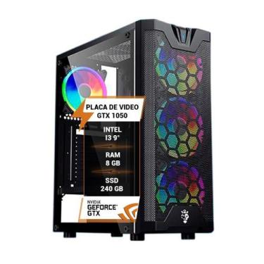 Imagem de Pc Gamer Intel Core I3 9 Memória Ram 8Gb Ssd 240Gb Gtx 1050 - Wj Info