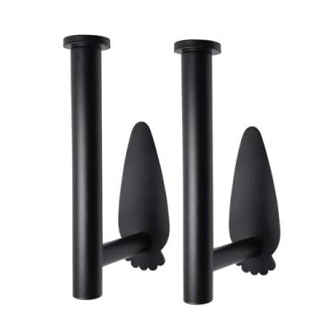 Imagem de HhdvdyWgd 2 ganchos autoadesivos para bonés de beisebol de aço carbono suporte de parede organizador de armário multifuncional para quarto, trailer, lavanderia - armazenamento que economiza espaço e