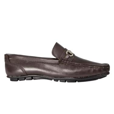 Imagem de Mocassim Masculino em Couro Marrom - Cód 110 (Marrom, BR, Adulto, Numérico, 42)