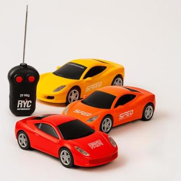 Imagem de Carrinho de Pilha com Controle Remoto Com 2 Funções Speed Racing Para Crianças a Partir de 3 Anos