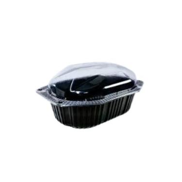 Imagem de Frangueira Preta BP-100 C/100 Un (Bipack) Térmica Delivery - PPLAST