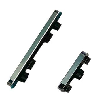 Imagem de Botão de volume liga/desliga para peça de reparo de botão lateral Google Pixel 8 Pro (preta/obsidiana)