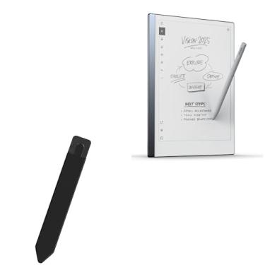 Imagem de BoxWave Bolsa Stylus compatível com o Remarkable 2 - Stylus PortaPouch, suporte de caneta portátil autoadesivo - Preto
