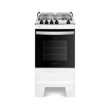Imagem de Fogão 4 Bocas Branco Com Mesa Inox Atlas Agile Up Bivolt, Bivolt
