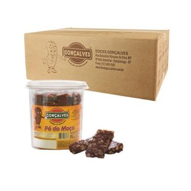 Imagem de Pé De Moça Kit C/ 6 Potes 1,1kg Com 20 Unidades - Doces Gonçalves