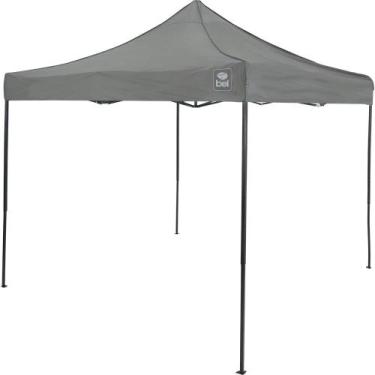 Imagem de Tenda Gazebo Dobrável Pagoda 3m x 3m Oxford Cinza Bel, 3m x 3m