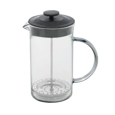 Imagem de LYOR - Cafeteira Prensa Francesa de Vidro Borossilicato e Tampa de Plástico Lyon Preta 600ml