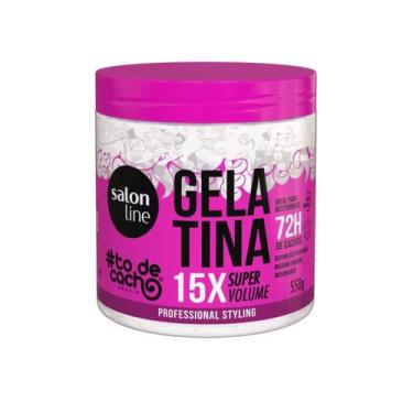 Imagem de Gelatina Super Volume ToDeCacho 550g Salon Line Nutrição