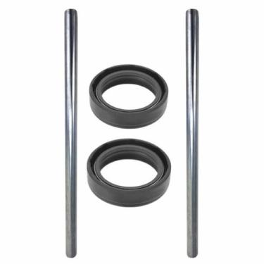 Imagem de 2 Tubo Interno Dianteiro Nakata + Retentor Ybr Factor 125 2009 A 2015,