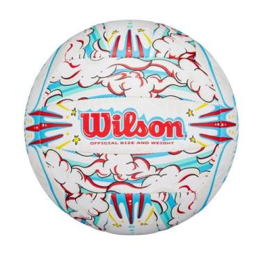 Imagem de Bola de Vôlei Oficial Wilson Graffiti Peace Unissex