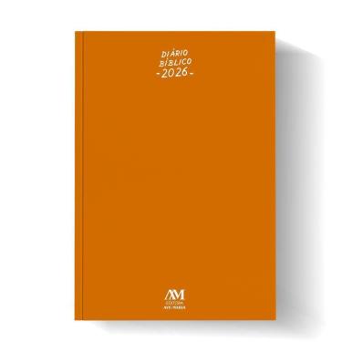 Imagem de Agenda Diário Bíblico 2026 Brochura Laranja
