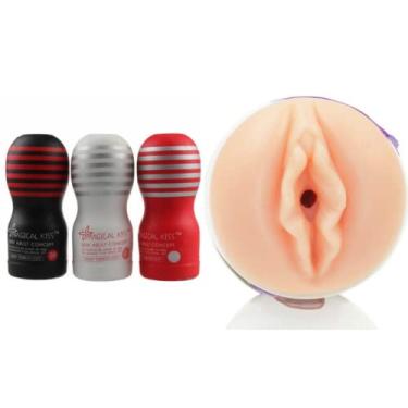 Imagem de Masturbador Masculino Silicone Vagina Magical Kiss
