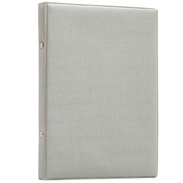 Imagem de 1 Álbum De Foto 20X25/40 Fotos sintético Prata-Metál