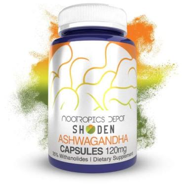 Imagem de Suplemento Nootropics Depot Shoden Ashwagandha - 90 cápsulas