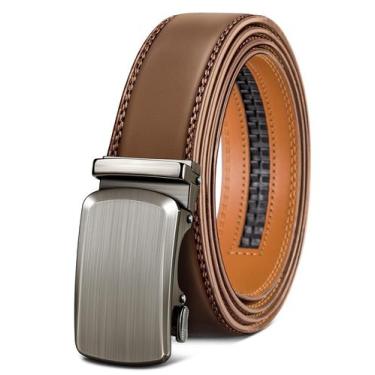 Imagem de Catraca deslizante Belt BULLIANT para homens Tawny, cintura de 71 a 86
