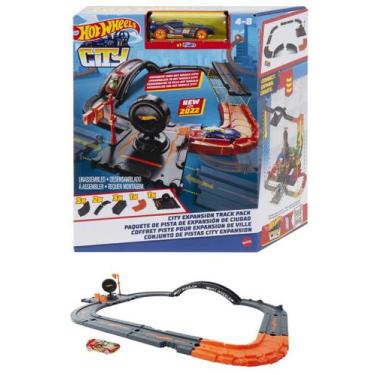 Imagem de Conjunto de Expansão Pistas City + Carrinho - Hot Wheels City - Mattel