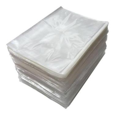 Imagem de Saquinho para alimentos transparente liso 10x14cm com 1000 unidades - 