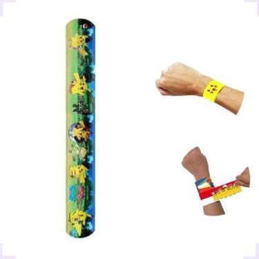 Imagem de Pulseira Pokémon Pikachu E Sua Turma Coloridos Infantil - Atelie