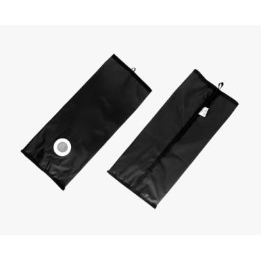 Imagem de Puxa Saco Organizador Porta Sacolas Plásticas Cozinha Preto, colorido, temas divertidos, estampados (Preto)