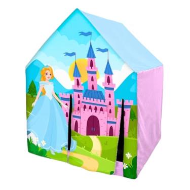 Imagem de Casinha Infantil Menina Cabana Princesa Barraca Reino Encantado Tenda Castelo