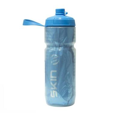Imagem de Garrafa Térmica Squeeze Skin Automática 590Ml Azul - Skin Sport